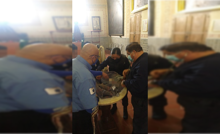  Hallan a recién nacida en el atrio de la iglesia del Barrio de Tlaxcala en SLP