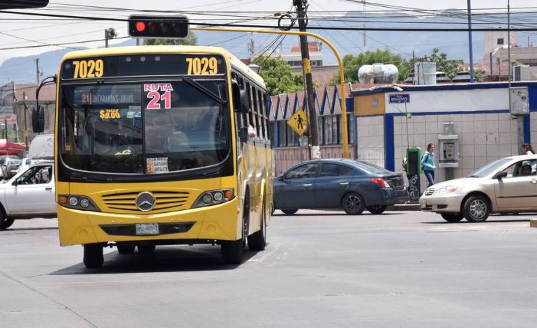  Aumenta tarifa del transporte público a 11 pesos en SLP