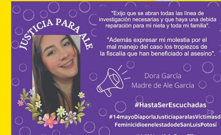  El logro de una madre: 42 años en prisión para el feminicida de Ale García