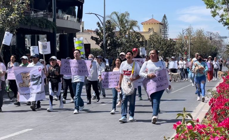  Marchan contra el maltrato animal en SLP; exigen Fiscalía Especializada