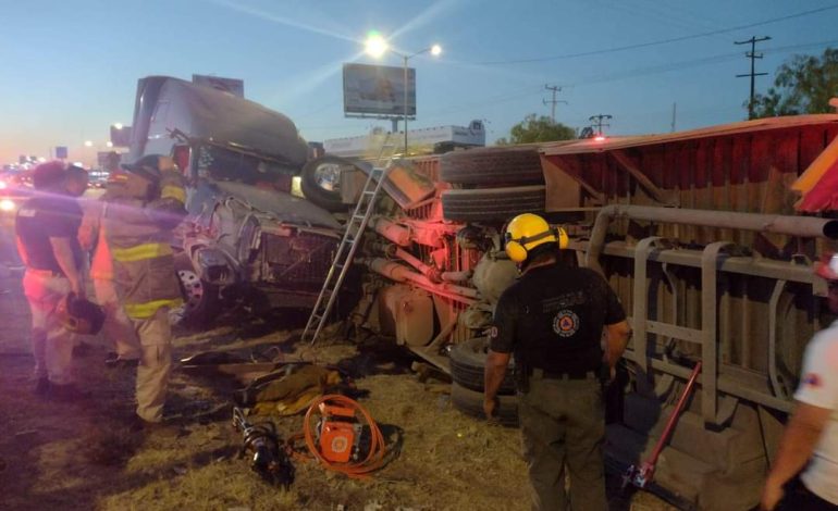  Accidente en la 57 dejó 2 personas muertas y 9 heridas