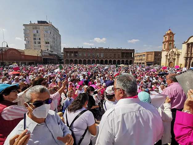  Convocan a marcha contra “Plan B” de AMLO en SLP