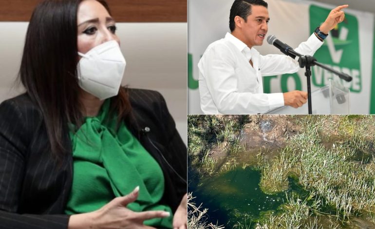  PVEM exhorta a la Segam a investigar contaminación en río de Mexquitic