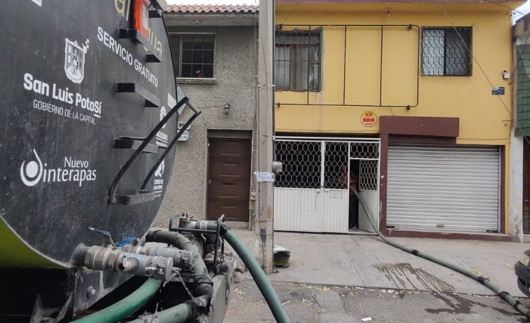  Zonas precarizadas de la capital de SLP no reciben agua ni en pipas