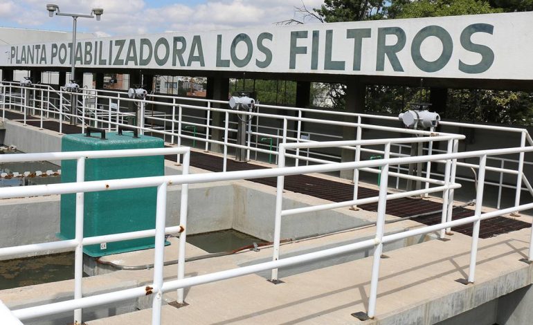  Con mantenimiento, esperan incrementar flujo de agua en planta Los Filtros