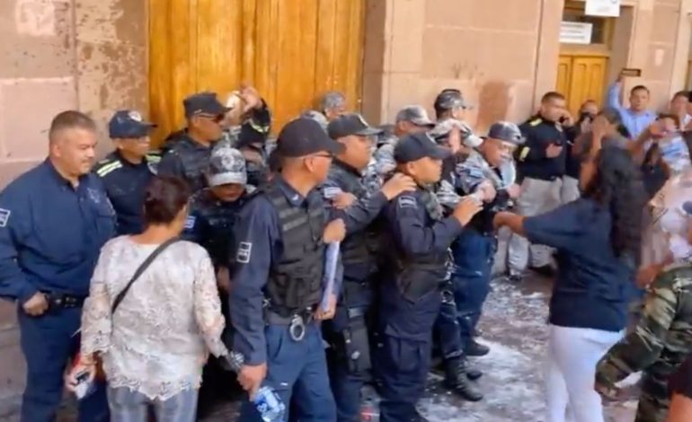  Denunciarán agresiones contra policías municipales de SLP