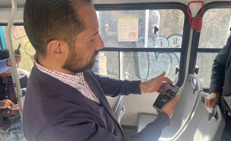  Leonel Serrato miente para deslindarse de encuesta electoral en WIFI del transporte público