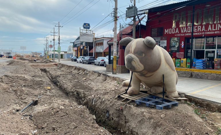  El costo de las obras públicas en SLP: comercios cierran en la Rioverde