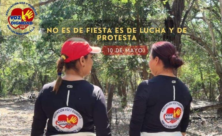  Madres buscadoras marcharán el 10 de mayo por sus hijos e hijas en SLP