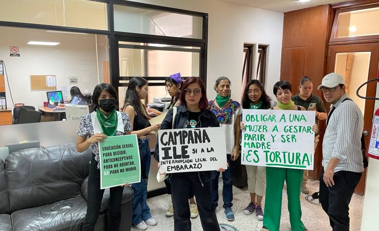  Colectiva presenta iniciativa para despenalizar el aborto en SLP