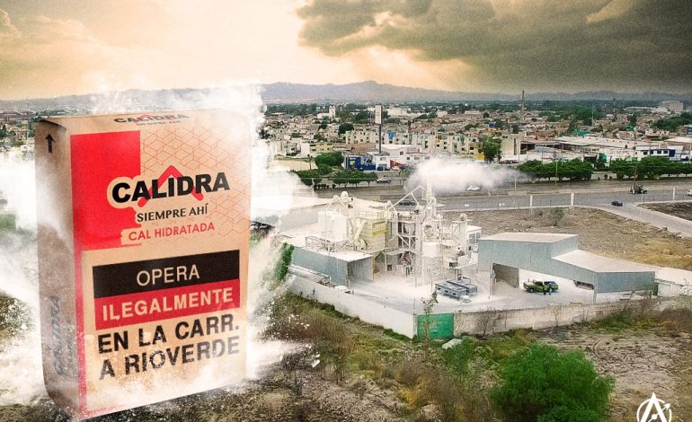  Calidra, contaminación impune en la capital de SLP