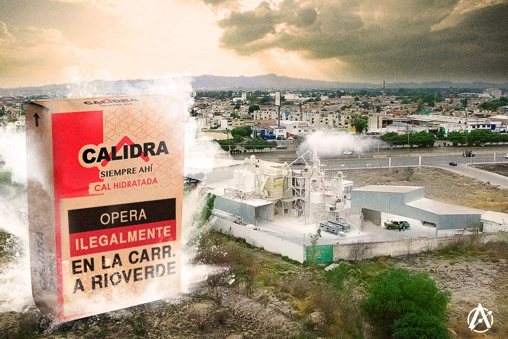 Calidra, contaminación impune en la capital de SLP