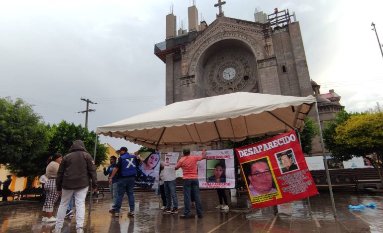  En Matehuala las familias conmemoran a sus desaparecidos