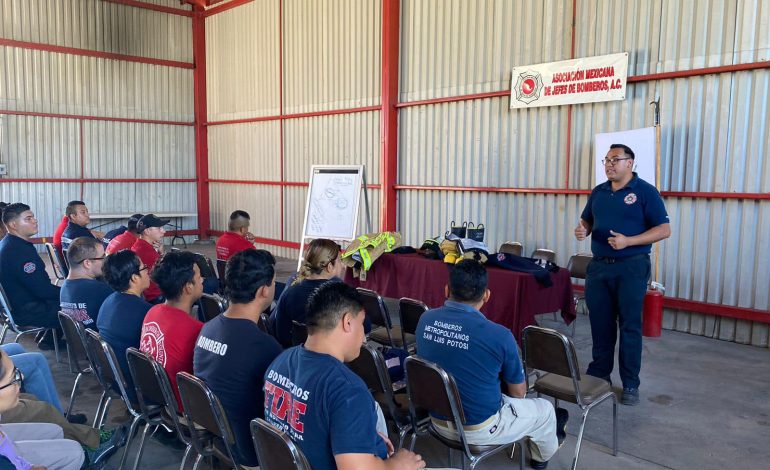  Bomberos de SLP enfrentan déficit de personal