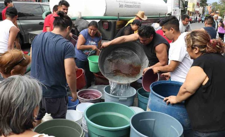  Crisis hídrica es resultado de la desigualdad social: experto