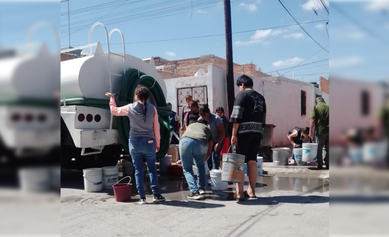  GPS de las pipas comprueba reparto de agua en Soledad: Galindo