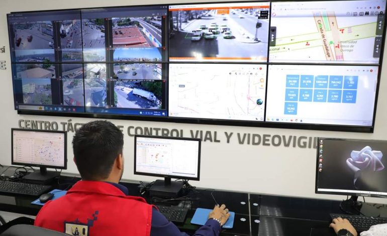  Arranca operaciones el Centro de Control Vial y Videovigilancia de SLP