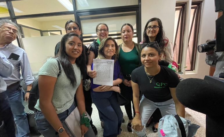  Frente Marea Verde presenta iniciativa para despenalizar el aborto en SLP