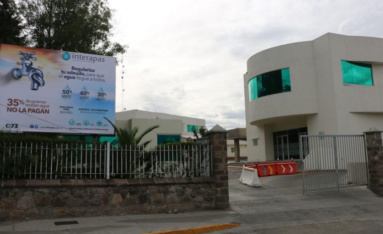  Planean reestructuración del Interapas desde el Congreso de SLP