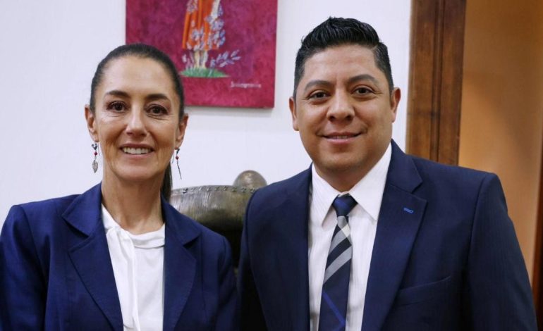  Claudia Sheinbaum siempre fue apoyada por el Gobierno de SLP: Gallardo