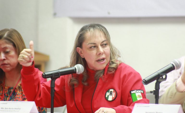  Invalidan la dirigencia de Sara Rocha en el PRI