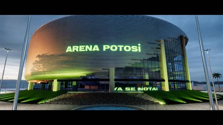 Por lluvias, entregarían incompleta la Arena Potosí
