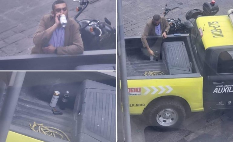  Interponen denuncia vs. hombre armado por beber en una patrulla