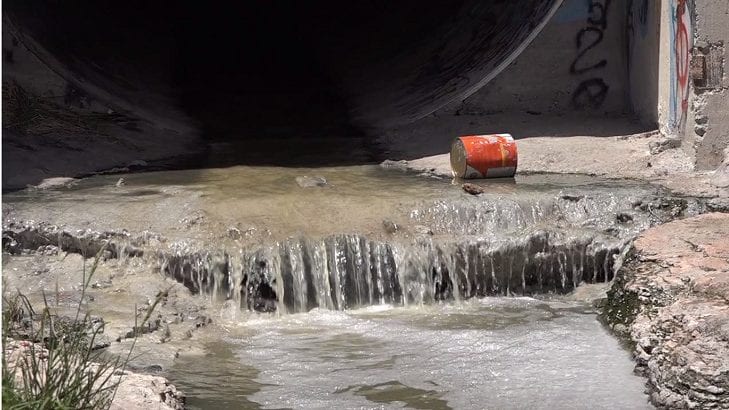  Empresas desechan materiales en el río Españita