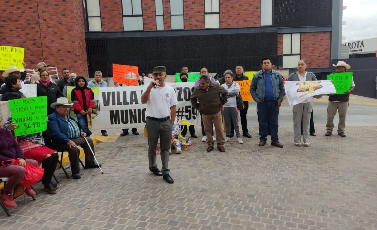  Habitantes de Pozos protestan y arremeten contra promovente de amparo