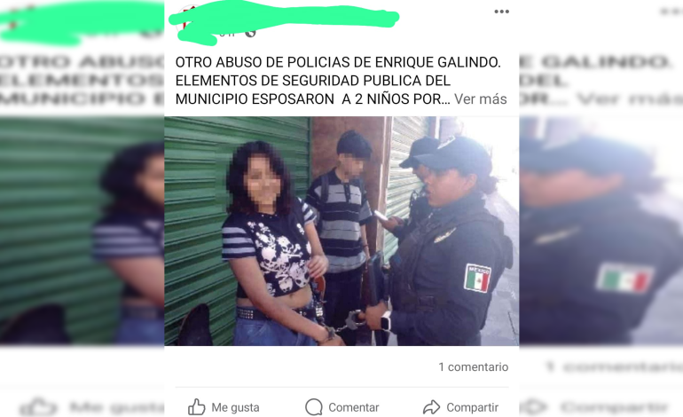  Galindo niega abuso policial en detención de jóvenes