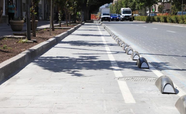  Critica Galindo ciclovías de la capital de SLP