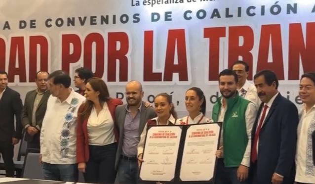  Convenio de Morena con el PVEM llevará a Sheinbaum a la presidencia de México: Gallardo