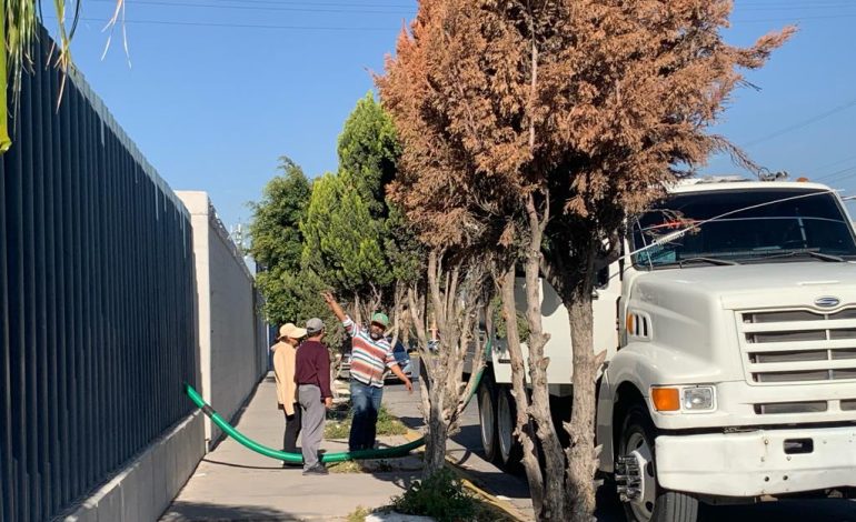  Pozo del estadio Alfonso Lastras continúa abasteciendo pipas del Ayuntamiento y el Interapas