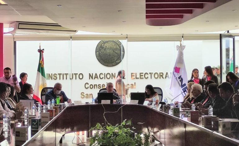  INE llama a la civilidad rumbo al 2024 durante instalación del Consejo de SLP