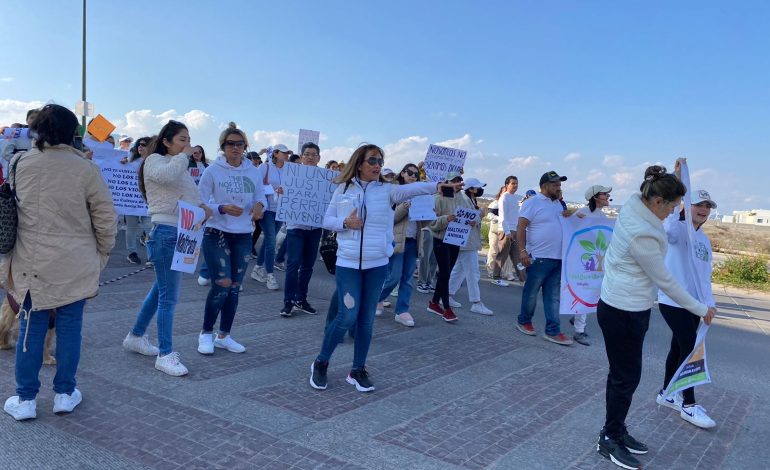  Protestan en Villa Magna por casos de envenenamiento de perros