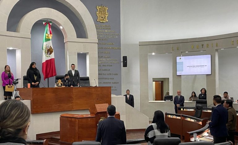  Instalan Diputación Permanente en el Congreso de SLP