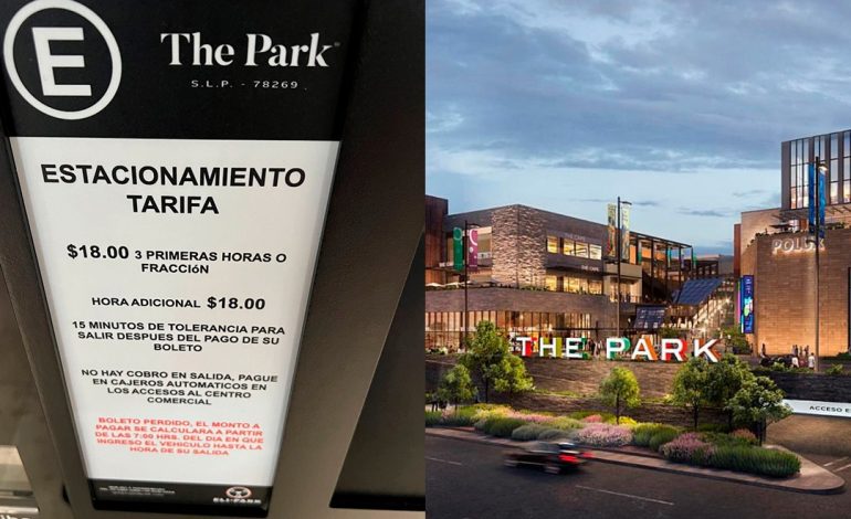  Pese a reforma, The Park implementó el cobro de estacionamiento