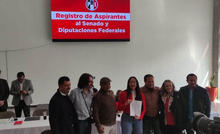  PRI registra precandidatos a diputaciones federales y senaduría por SLP