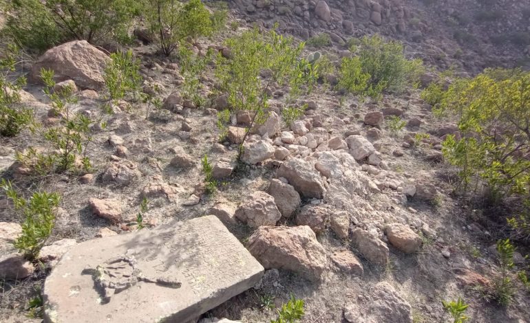  Denuncian destrucción de monumento de casi 90 años en la Sierra de San Miguelito