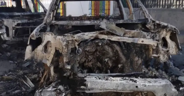  Balaceras y quema de vehículos en jornada violenta en Villa de Ramos