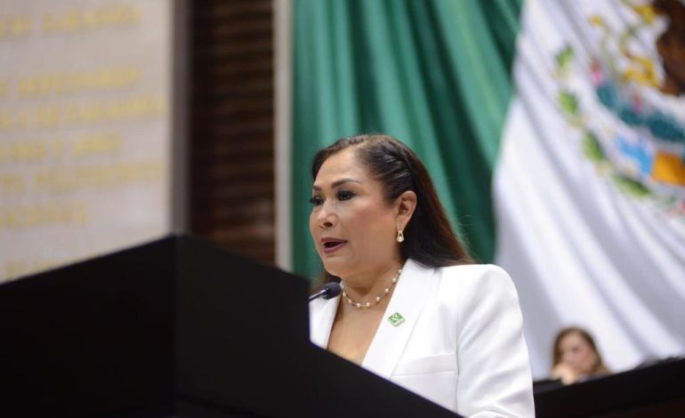  Sonia Mendoza solicita licencia como diputada federal por tiempo indefinido