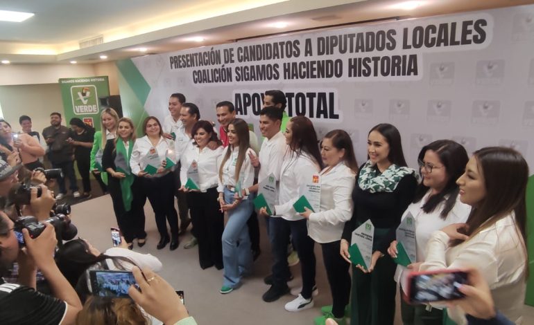  Sin Morena, coalición Sigamos Haciendo Historia presenta a candidatos al Congreso de SLP