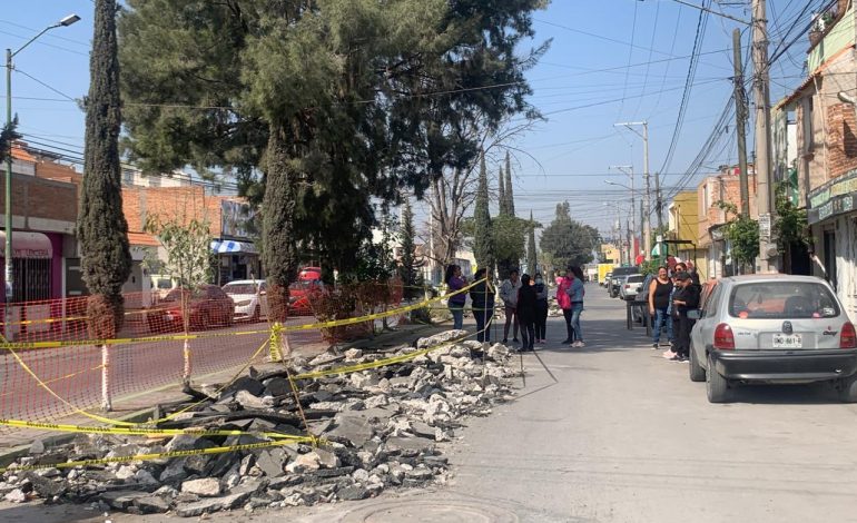  Habitantes de Cactus exigen a las autoridades finalizar colector pluvial