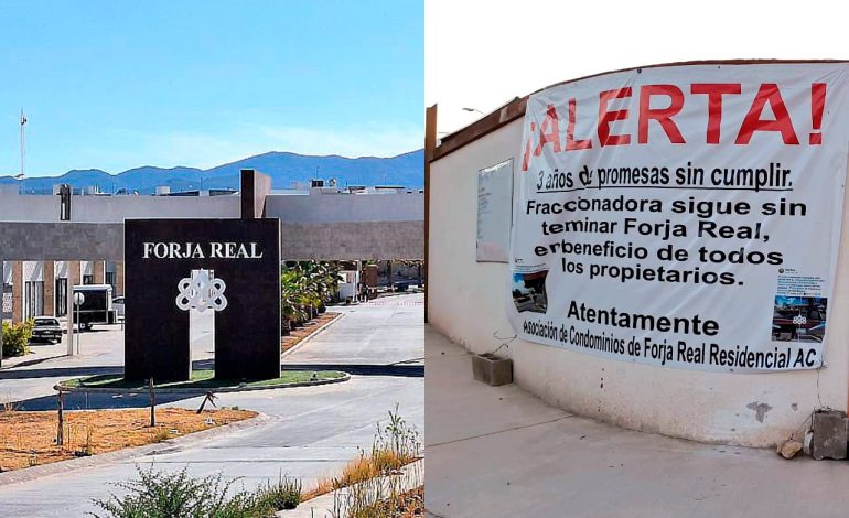  Forja Real, habitantes alertan escasez de agua e incumplimiento de la constructora