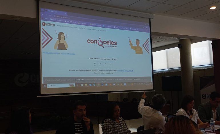  Presentan el sistema Conóceles para las candidaturas en SLP