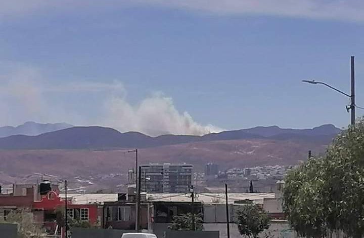  Se registra incendio en la Sierra de San Miguelito donde pretenden desarrollo inmobiliario