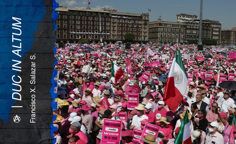  Marcha rosa, México rojo sangre