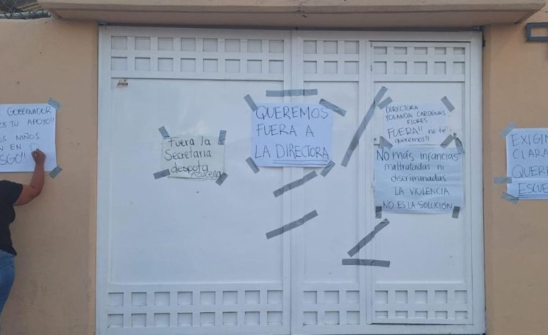  Denuncian encierro de niño con autismo en la Escuela Primaria Profesora Juana Marfil Castro
