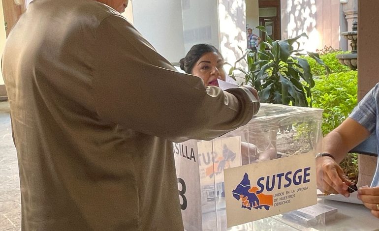  Comenzó la votación para la renovación del Comité Ejecutivo del SUTSGE