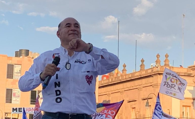  Galindo cierra su campaña por la reelección en la capital
